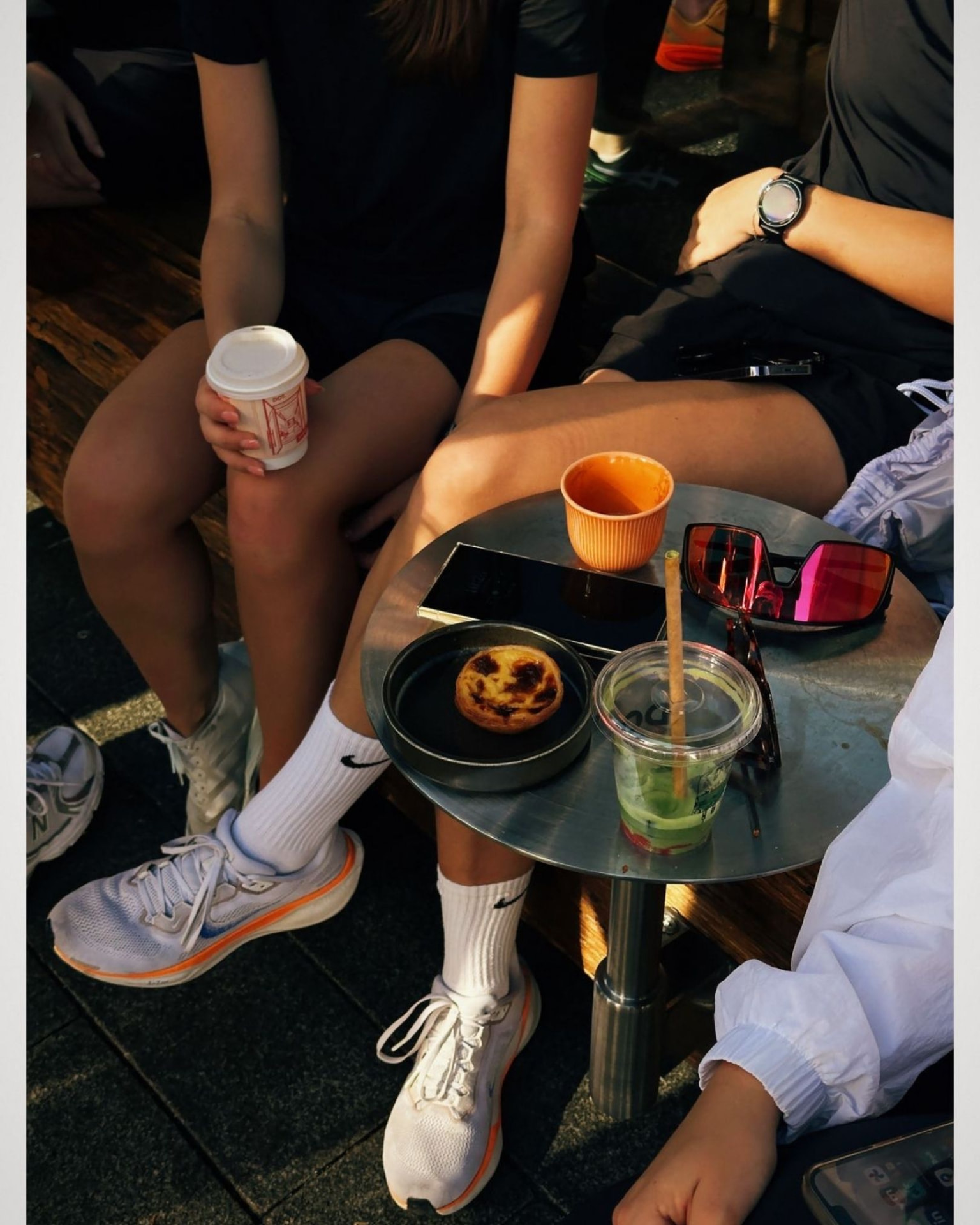After-Run-Vibes mit der Crew