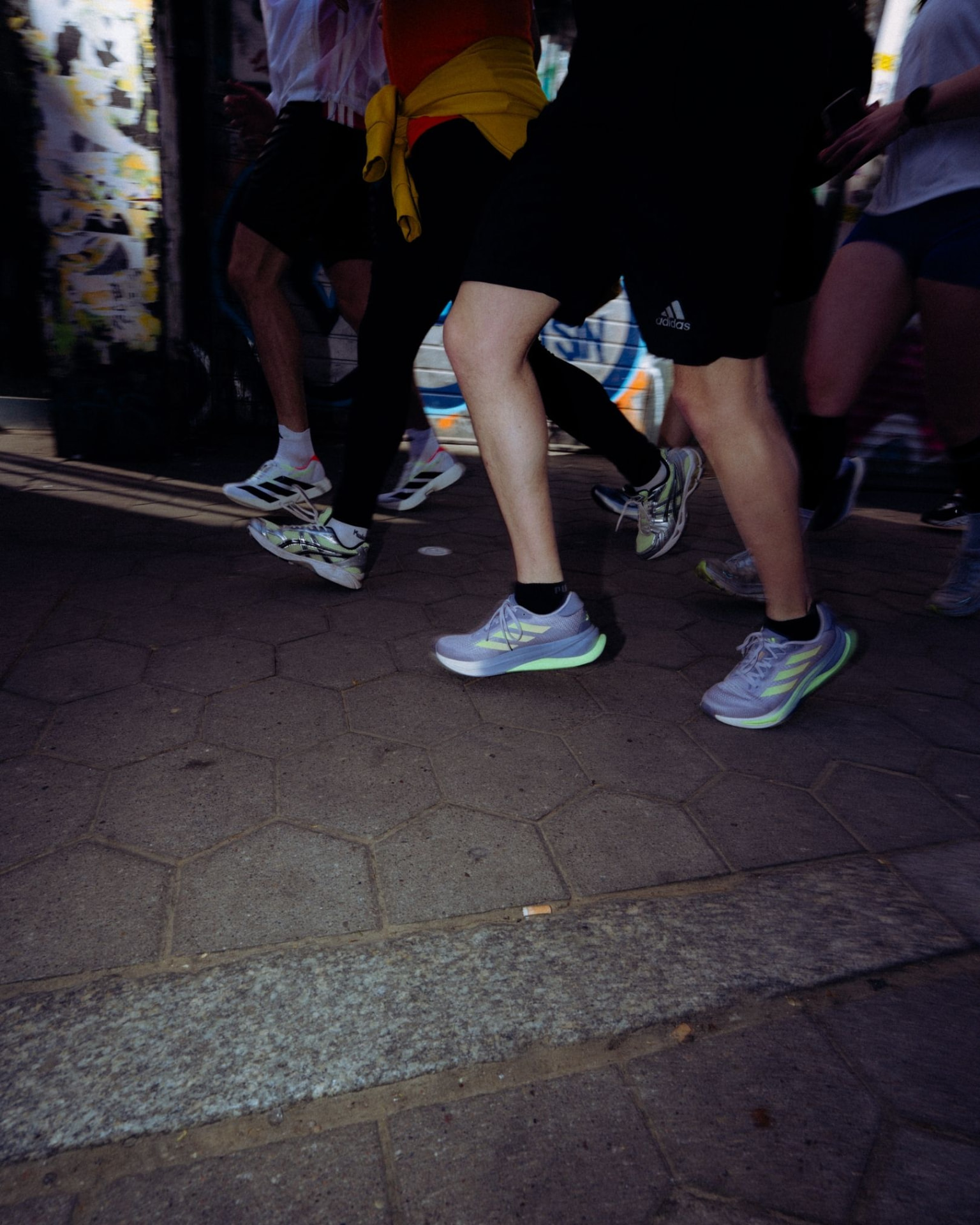 Kaffee und Snacks nach dem Run